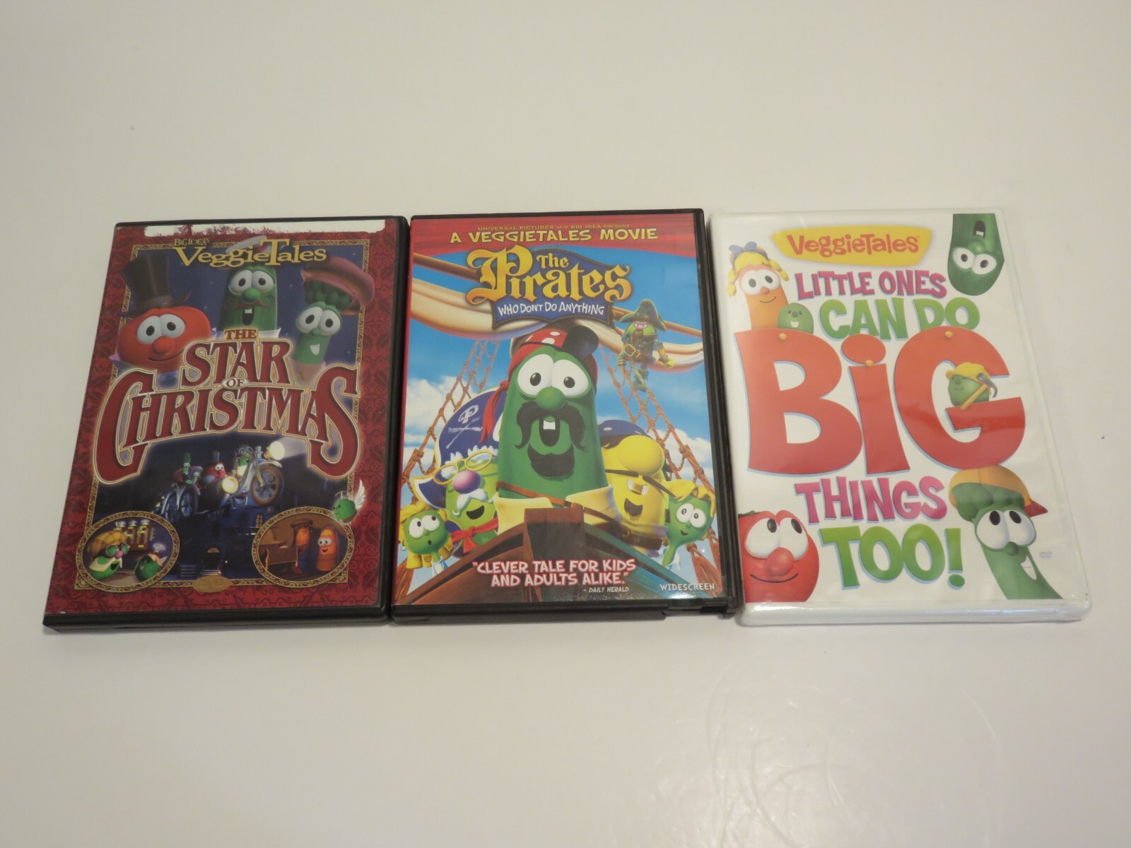 VEGGIE TALES STAR CHRISTMAS THE PIRATES WHO DON'T DO