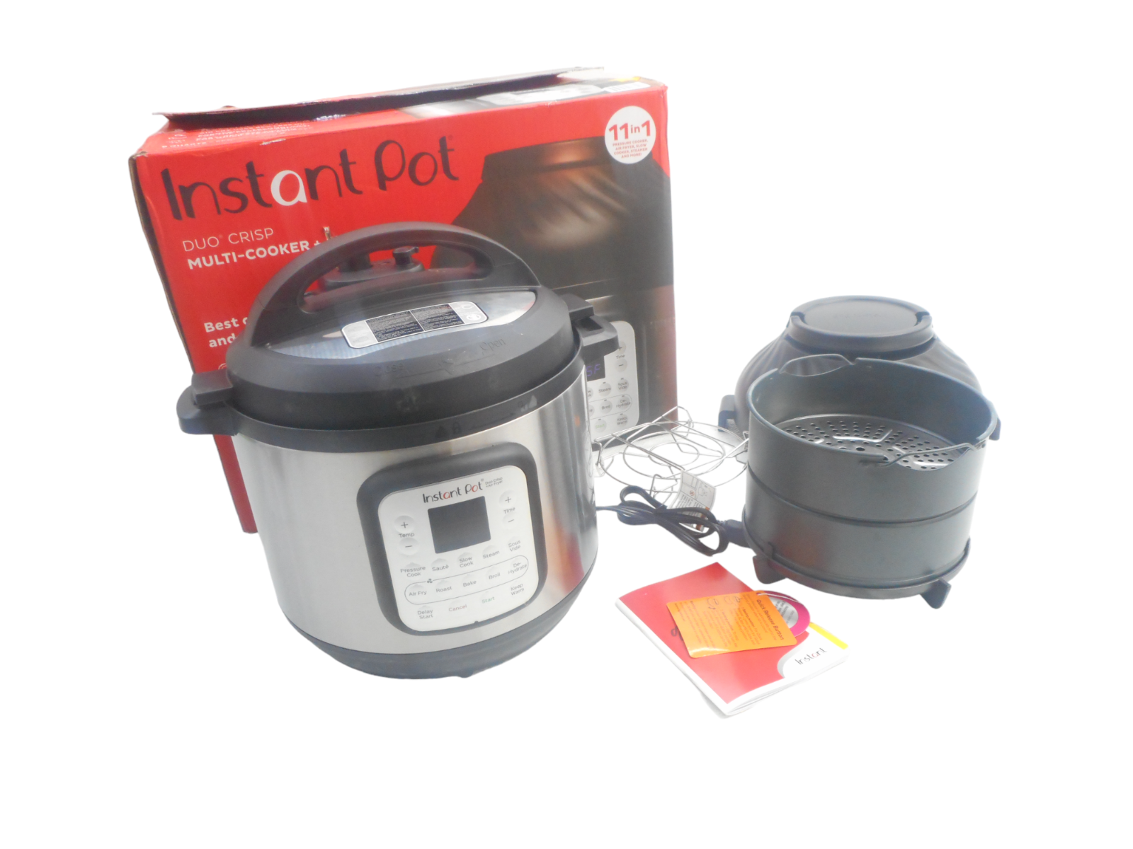 Instant Pot - 8 Quart Duo Crisp 11-in-1 Electric Pressure Cooker with Air FryerU Instant Pot - 8 Quart Duo Crisp 11-in-1 Electric Pressure Cooker with Air FryerU