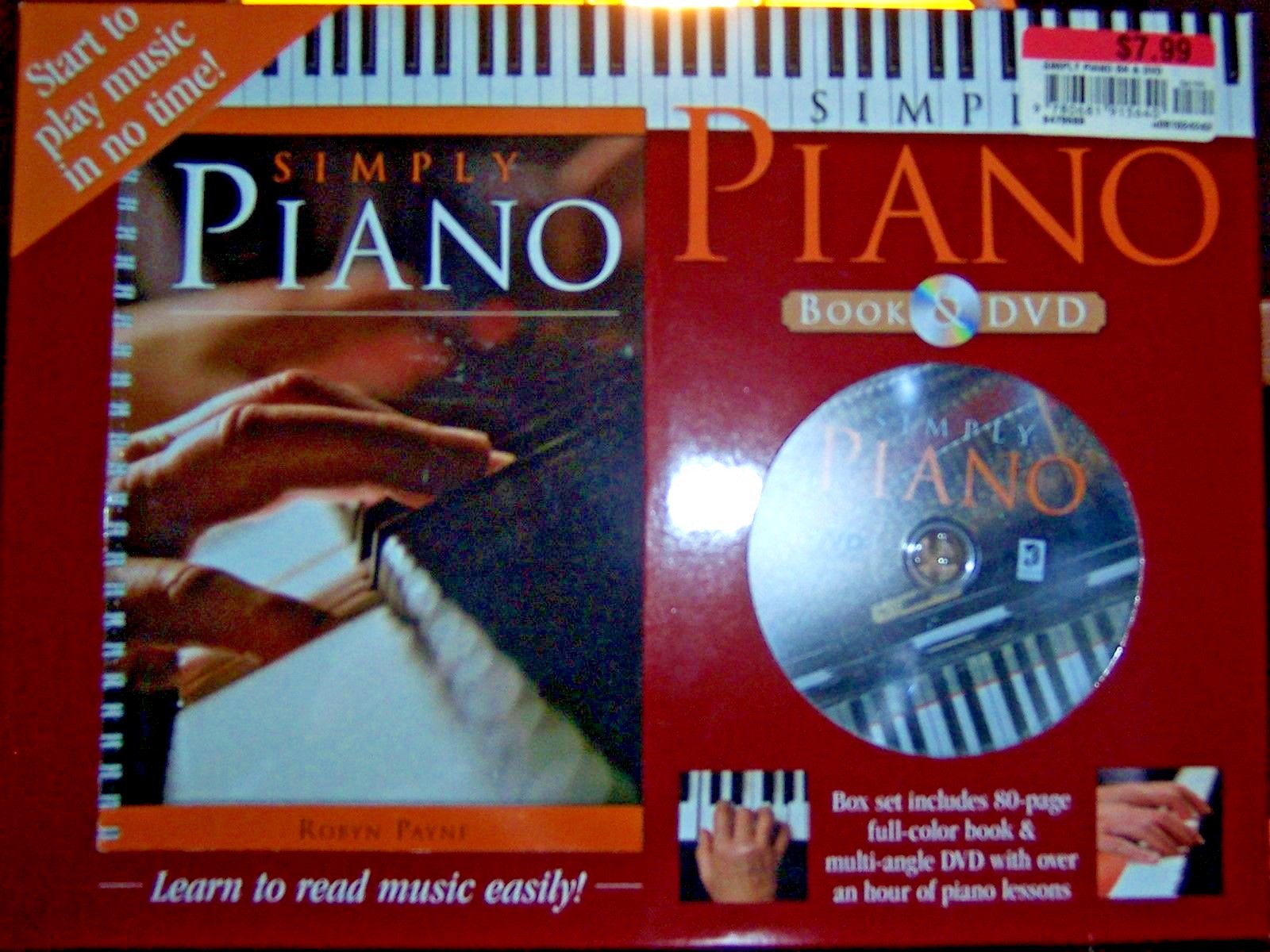 Simply Piano Book & DVD Robin Payne 2009