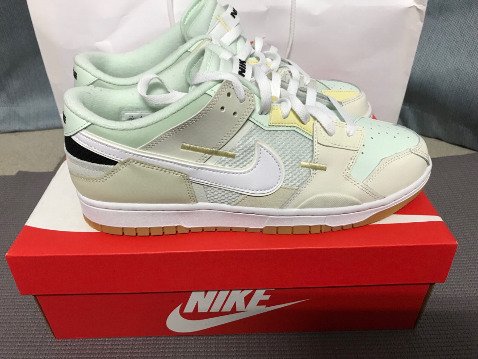 nike dunk scrap sea glass