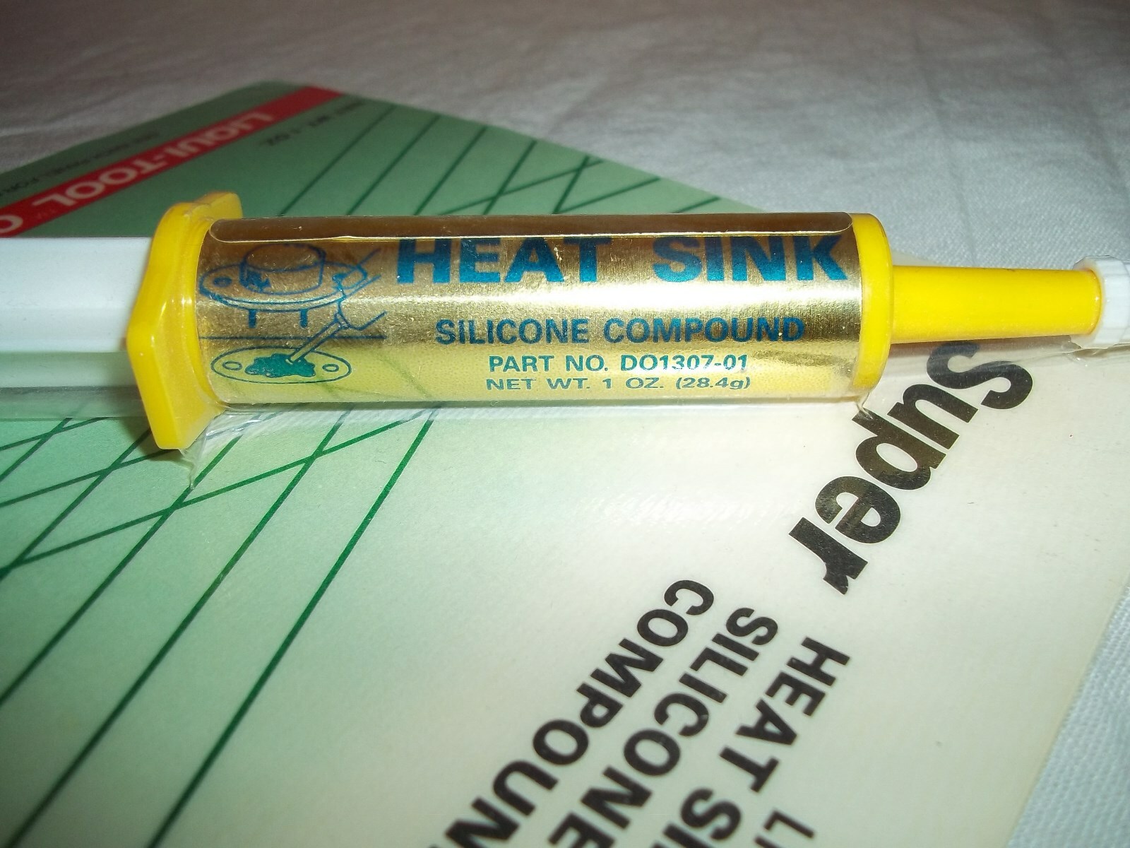 Diamond Super 1 oz ounce 28.4 grams Thermal Compound Silicone Paste Grease