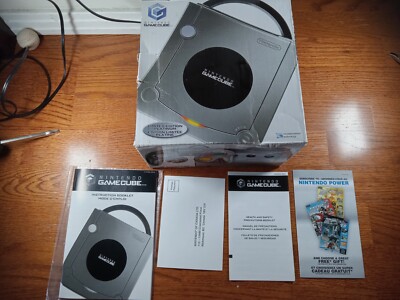 Nintendo Gamecube Platinum Console Limited Edition Box/Inserts Only, No Console