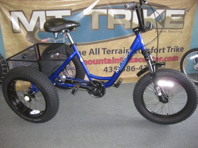 FAT KNOBBY TIRE MOUNTAIN TRIKE LOCK OUT road BMX shimano suntour USA golf bike