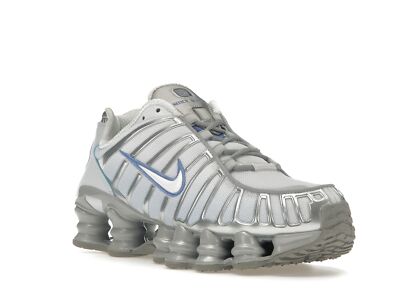 Pre-owned Nike Shox Tl Low Metallic Platinum Blue Tint W - Fq2775-001