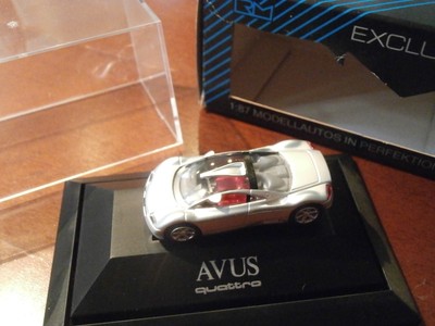 1/87 Rietze AUDI Avus quattro ARGENTO 90000 NUOVA DA COLLEZIONE
