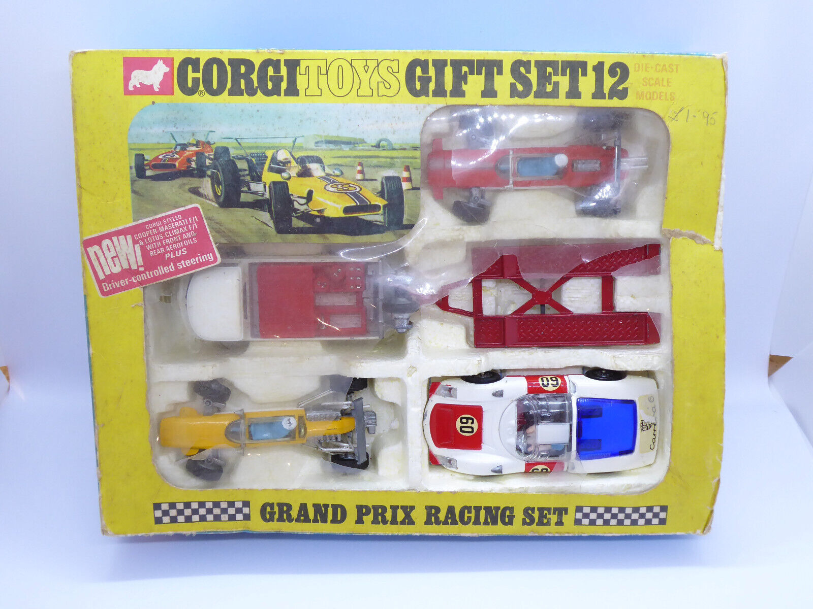 Corgi Toys Gift Set 12 GRAND PRIX RACING SET GS12 Boxed | eBay Corgi Toys Gift Set 12 GRAND PRIX RACING SET GS12 Boxed | eBay
