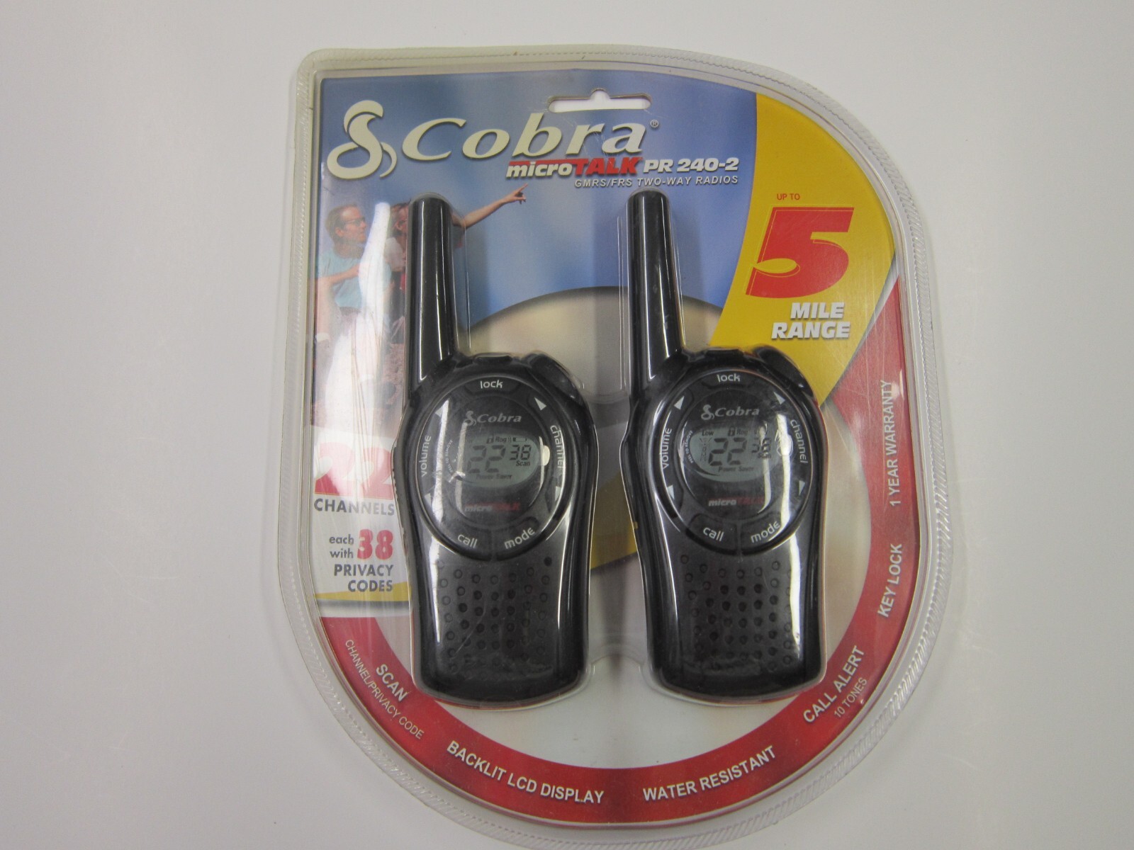 Cobra MicroTalk トランシーバー 2台セット Cobra MicroTalk トランシーバー 2台セット Cobra Walkie