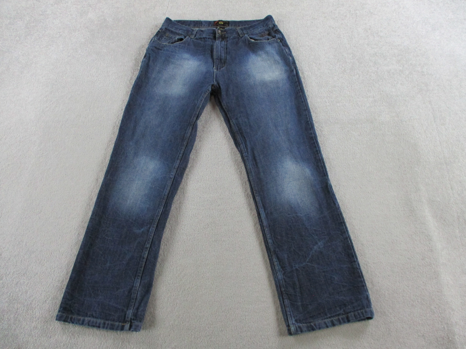 Phat Farm Jeans Mens 36x34 Blue Denim Baggy Relaxed Loose