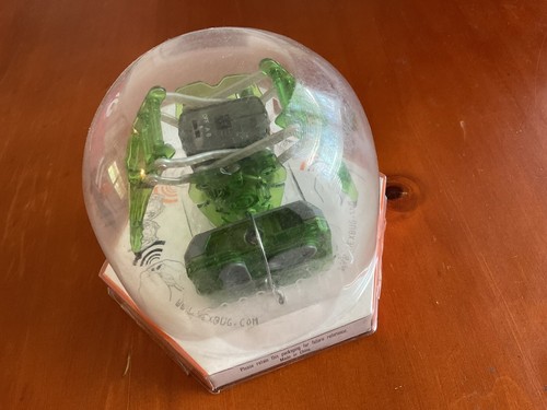 READ! Hexbug Remote Controlled Green Inchworm Micro Robotic Creature New