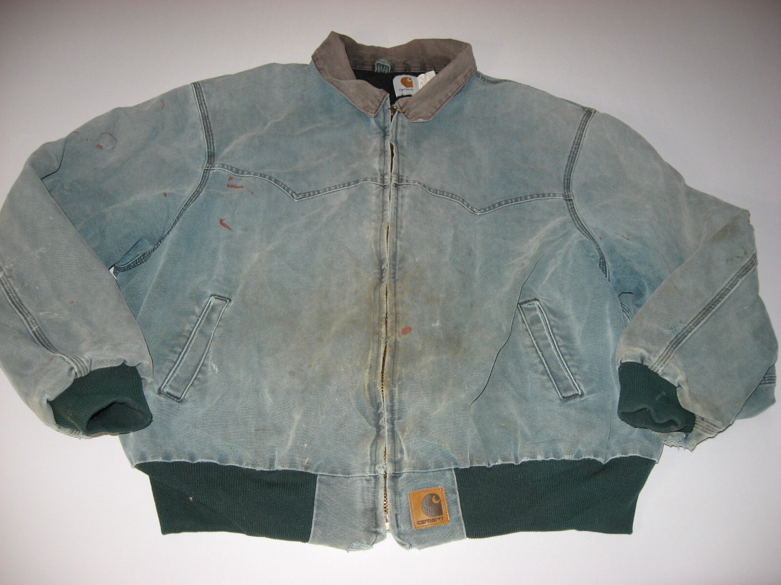 Vintage Carhartt Santa Fe Destressed Men's Quilted Lined Vintage Carhartt Santa Fe Destressed Men's Quilted Lined