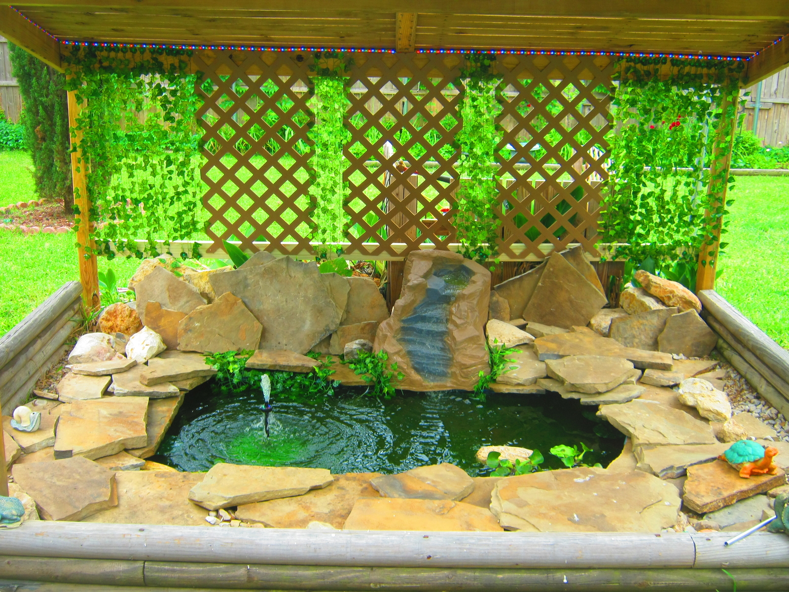 Algreen ALG91959 Tranquility Outdoor Preformed Water Garden Pond Waterfall 67151919599 eBay