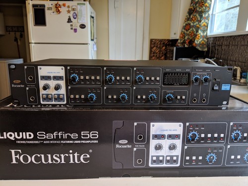 Focusrite Liquid Saffire 56 Digital Recording Interface + Vantec Firewire Card