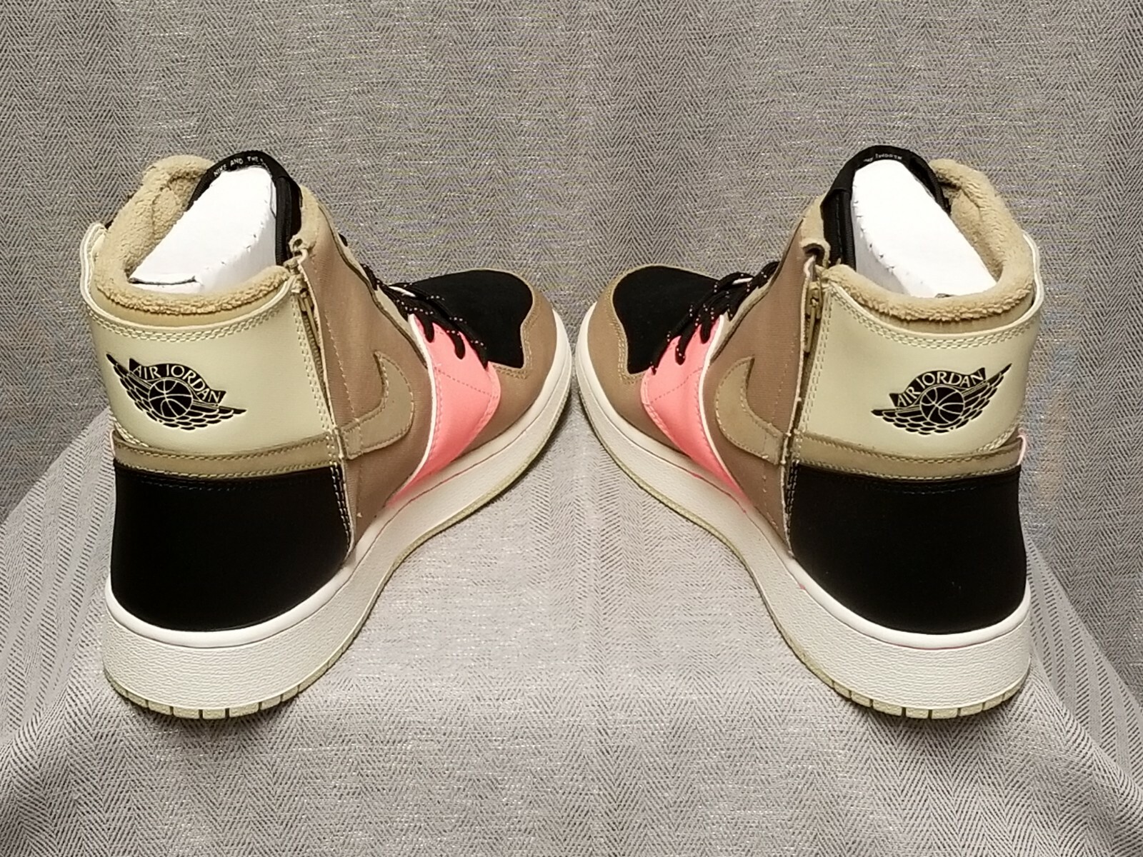 NIKE Air Jordan 1 Rebel XX Utility Pack Womens Sz 9 Parachute Beige BQ6481-200