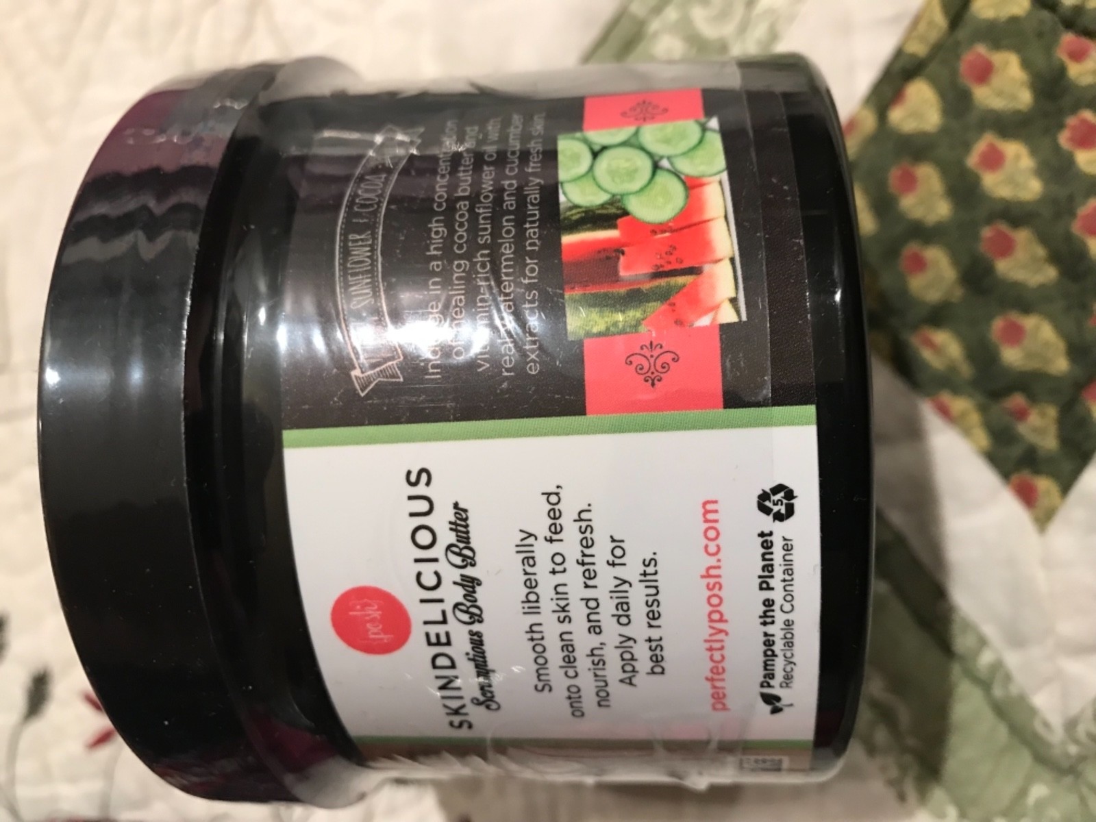 Perfectly Posh ~ FARMER'S MARKET ~Skindelicious~ BODY BUTTER ~ New|Sealed ~ HTF