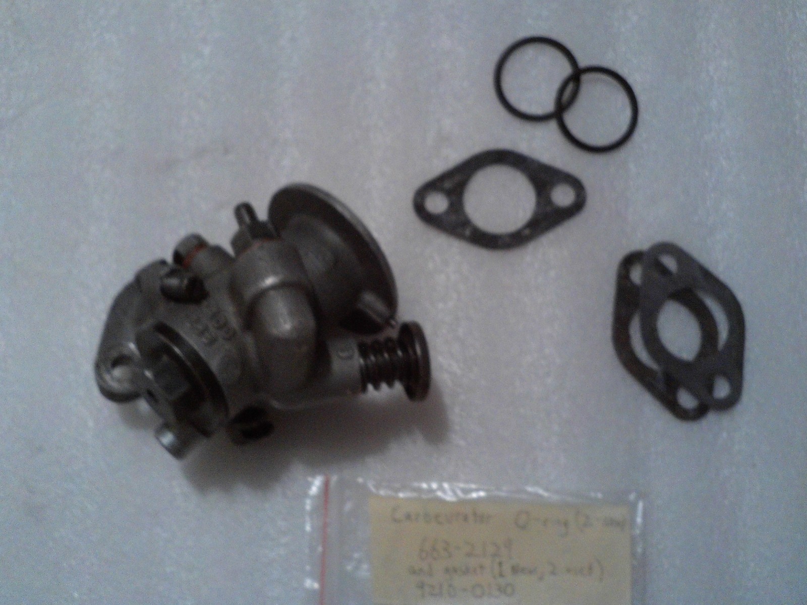 Atlas Copco Cobra BBM 47L carburator w/NOS parts