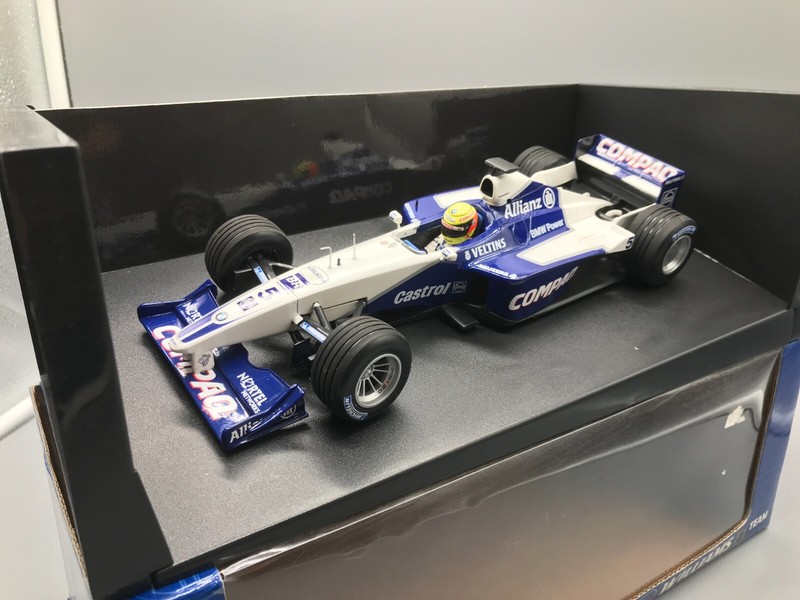 Modellautos 1:18 Minichamps Williams Bmw Fw22 Showcar 2001 R. Schumacher Mit Ovp
