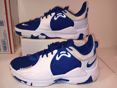 Nike Paul George PG 5 TB Royal Blue Men s Basketball Shoes Size