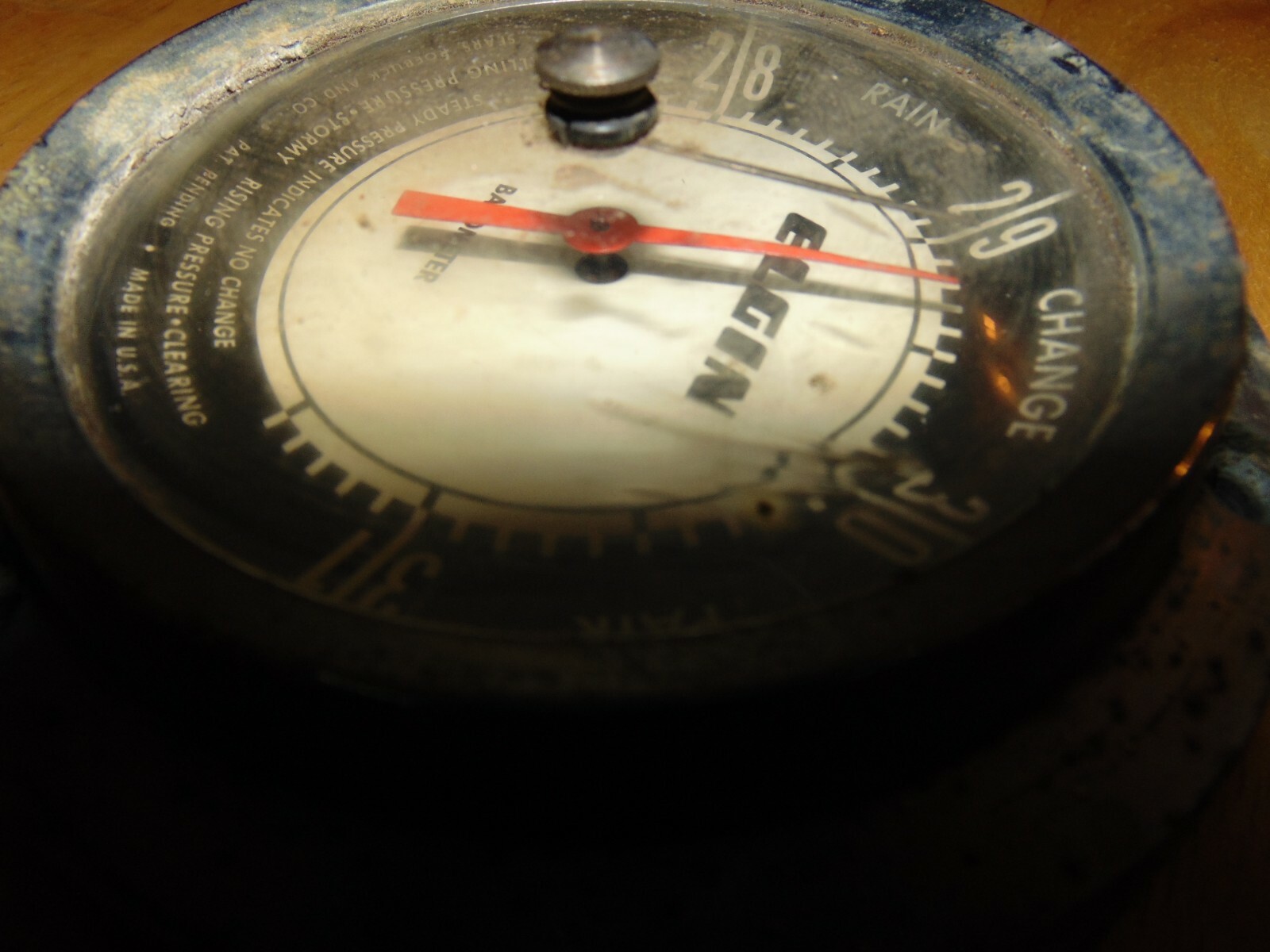 Vintage Elgin Barometer - USA