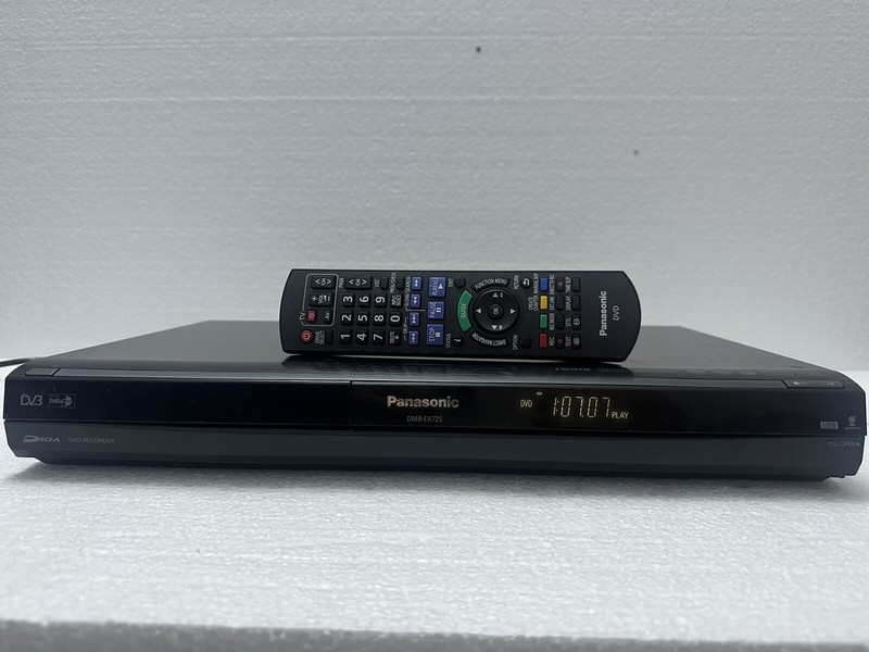 Panasonic Dmr-Ex72s_dvb-S Dvd-Festplattenrekorder + Sat-Receiver  Fb.