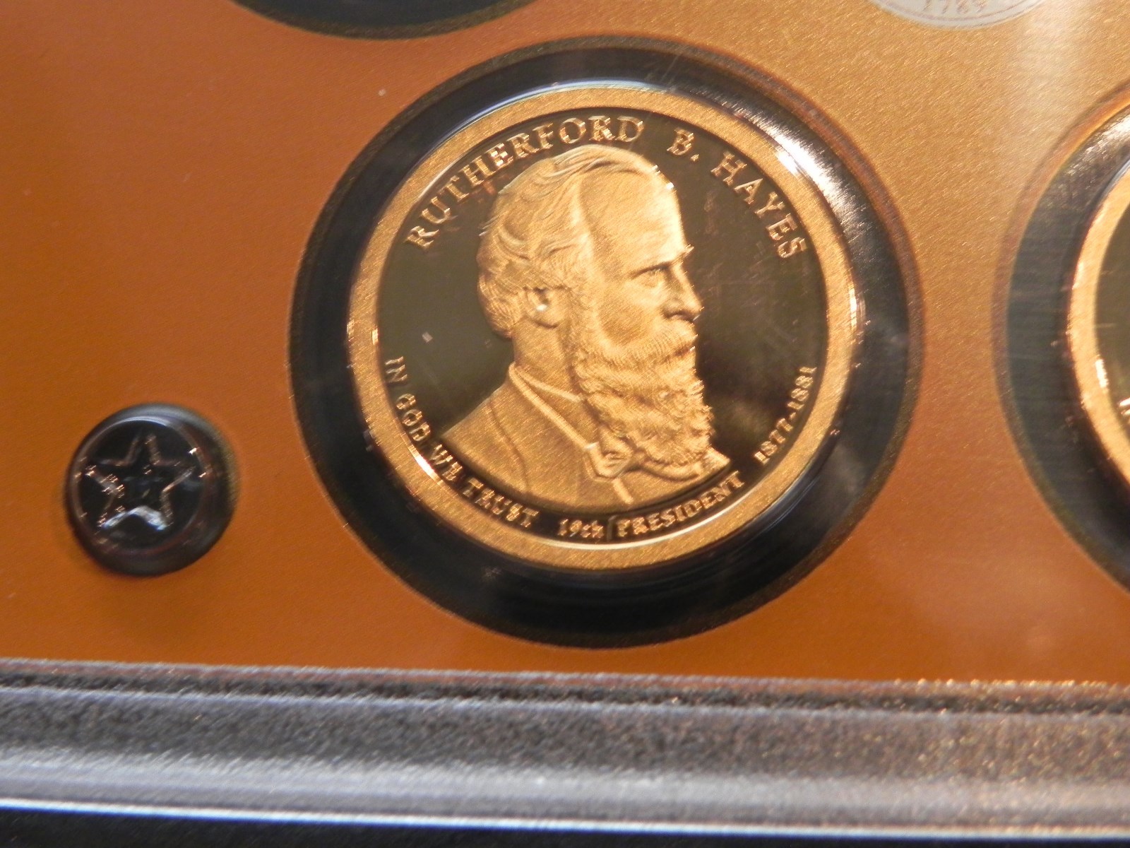 **4 COIN** 2011 S Presidential Proof Dollar Set  No Box or Coa