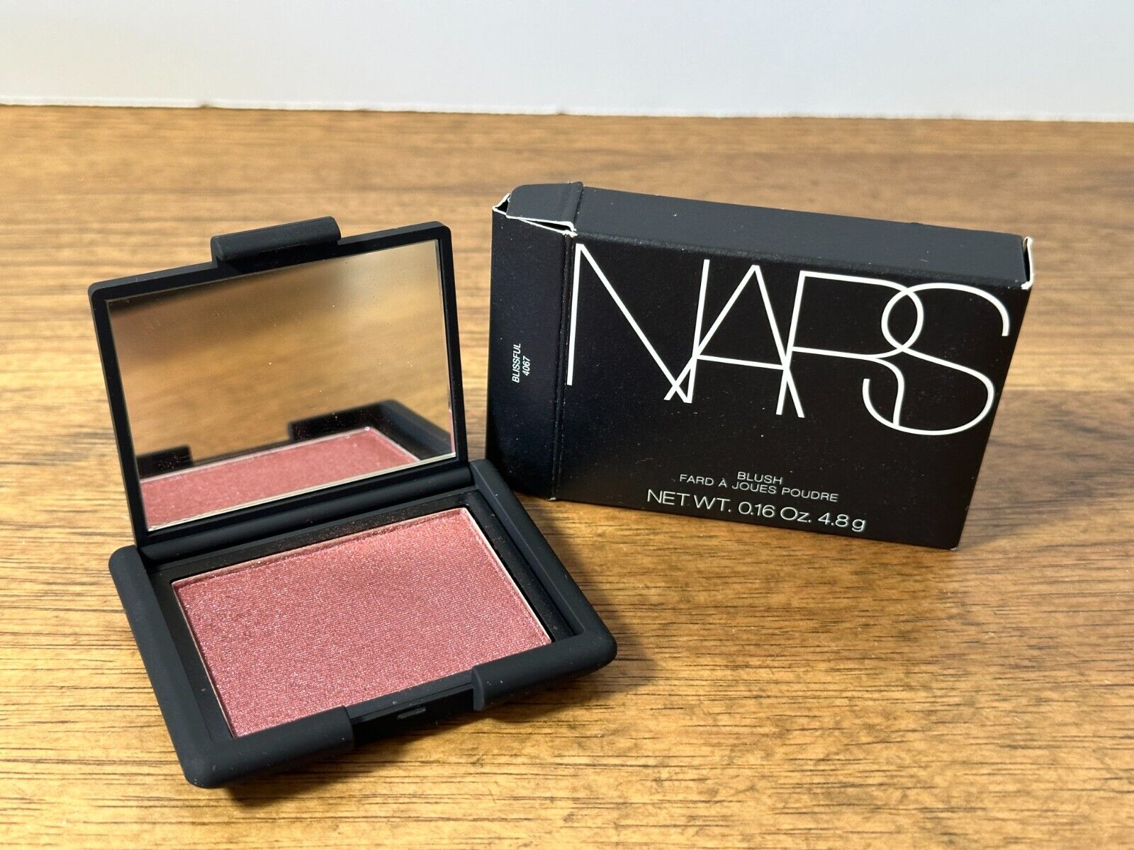 NARS Blush 4067 BLISSFUL Full Sz 0.16 oz 4.8g New in Box NIB Discontinued NARS Blush 4067 BLISSFUL Full Sz 0.16 oz 4.8g New in Box NIB Discontinued