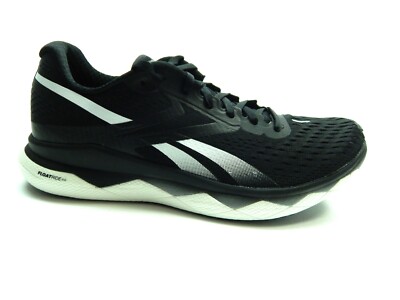 REEBOK MEN'S FLOATRIDE RUN FAST 2.0 EG1746 BLACK WHITE SHOES SIZE 8.5