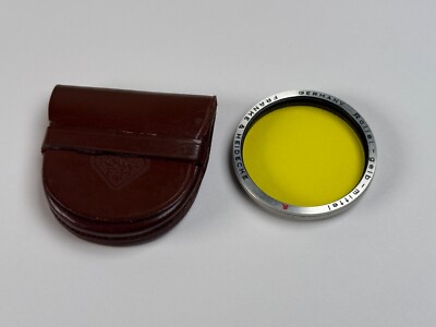 3 Genuine Rolleiflex Rollei Bay III FILTERS w/ Cases! For 2.8 Lens Rolleiflex!