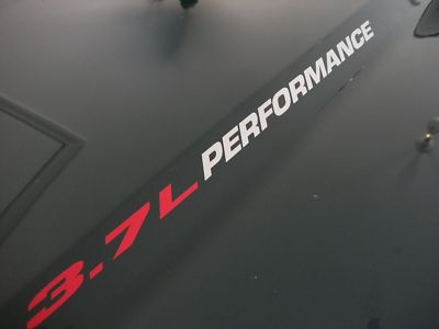 3.7L PERFORMANCE Hood decals FITS Dodge Nitro Ram Truck 07 08 09 2010 2011 2012 