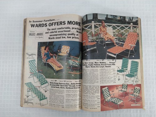 Vintage 1964 Montgomery Ward Summer Catalog 60s Fashion Home decorating
