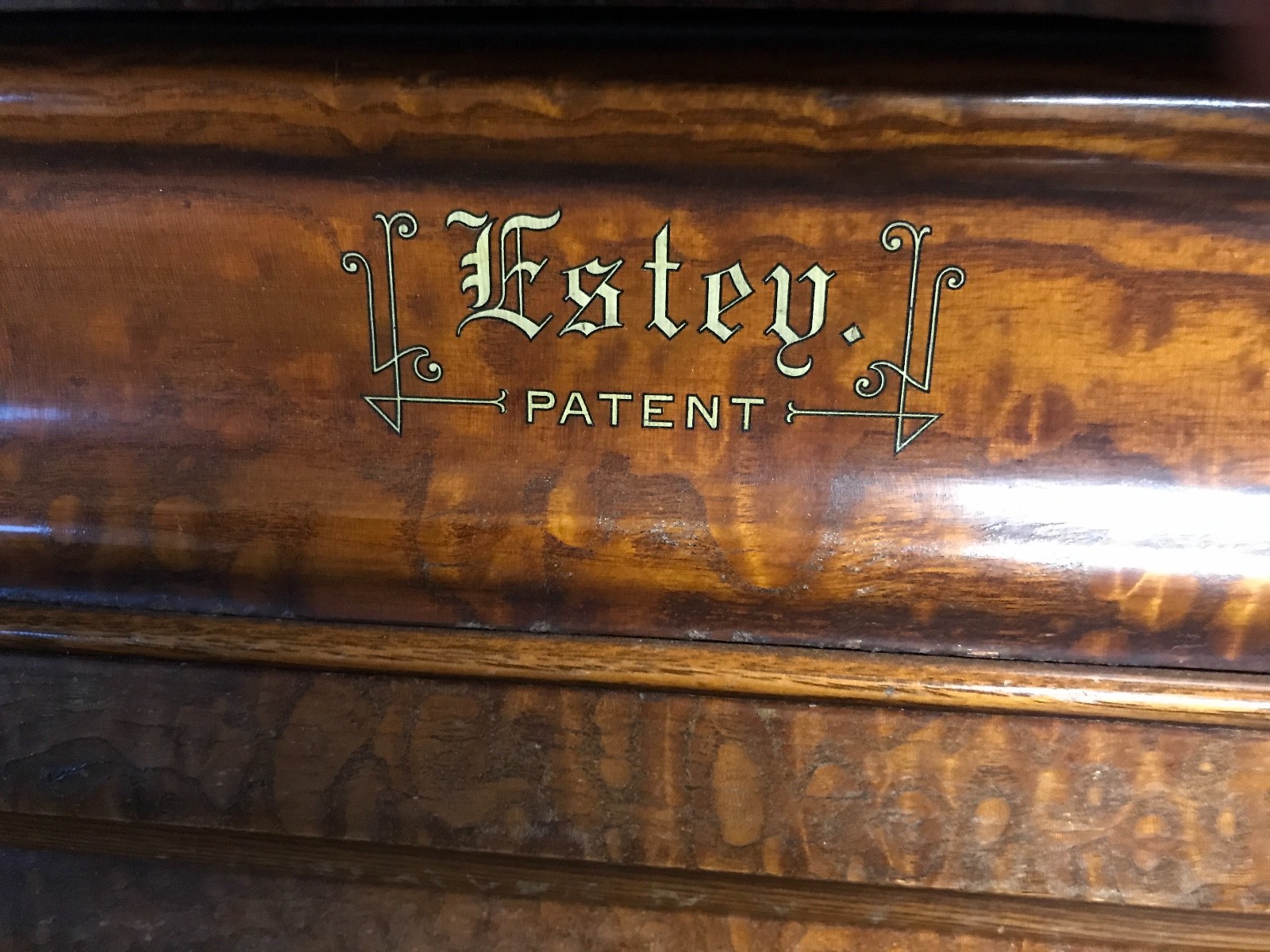vintage estey upright piano