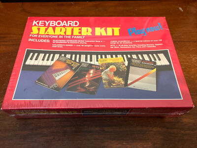 Hal Leonard Play Now Keyboard Starter Kit VINTAGE Children's Electronic 4 Book