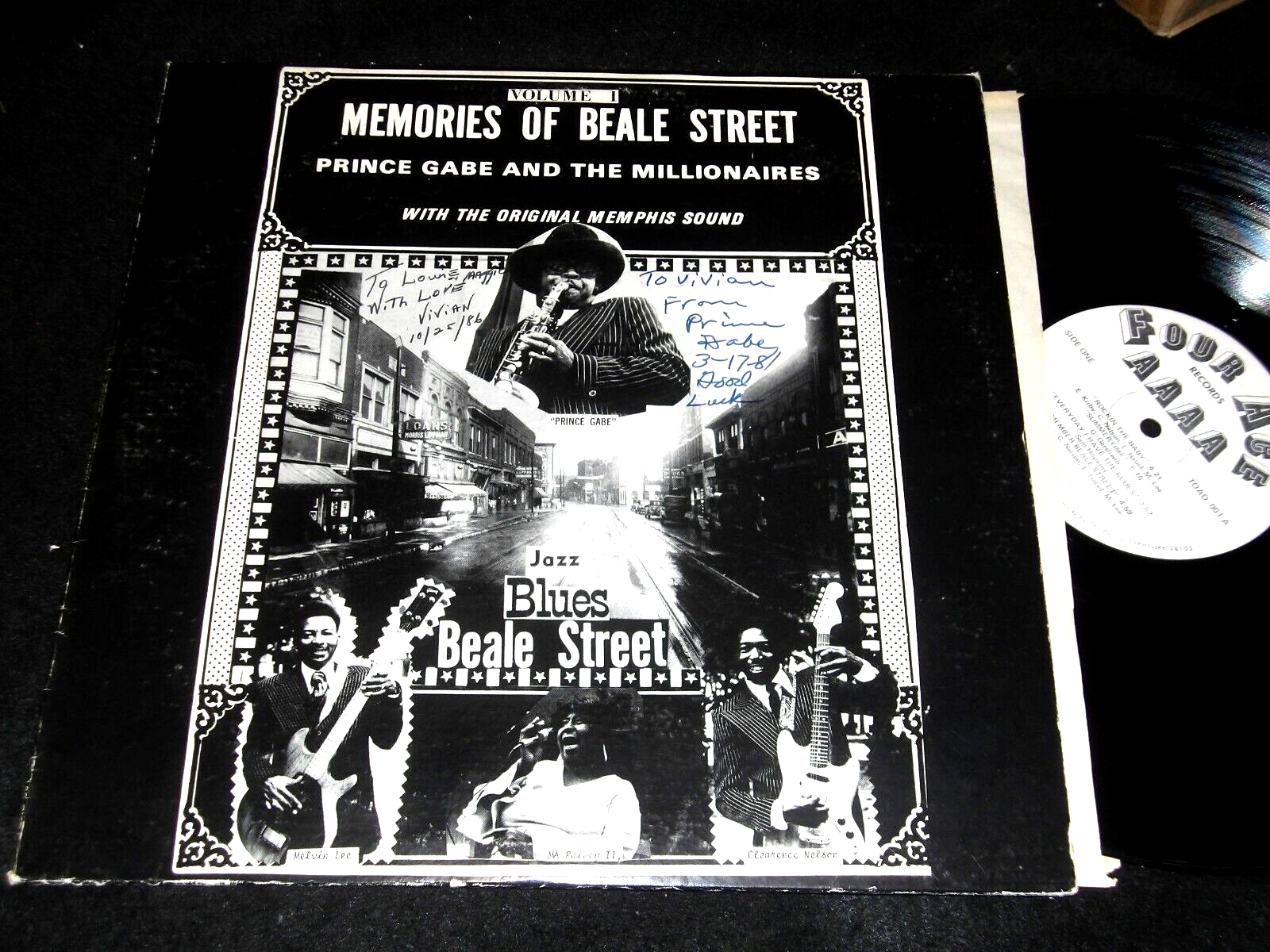 MEMORIES BEALE STREET Prince Gabe & Millionaires MEMPHIS