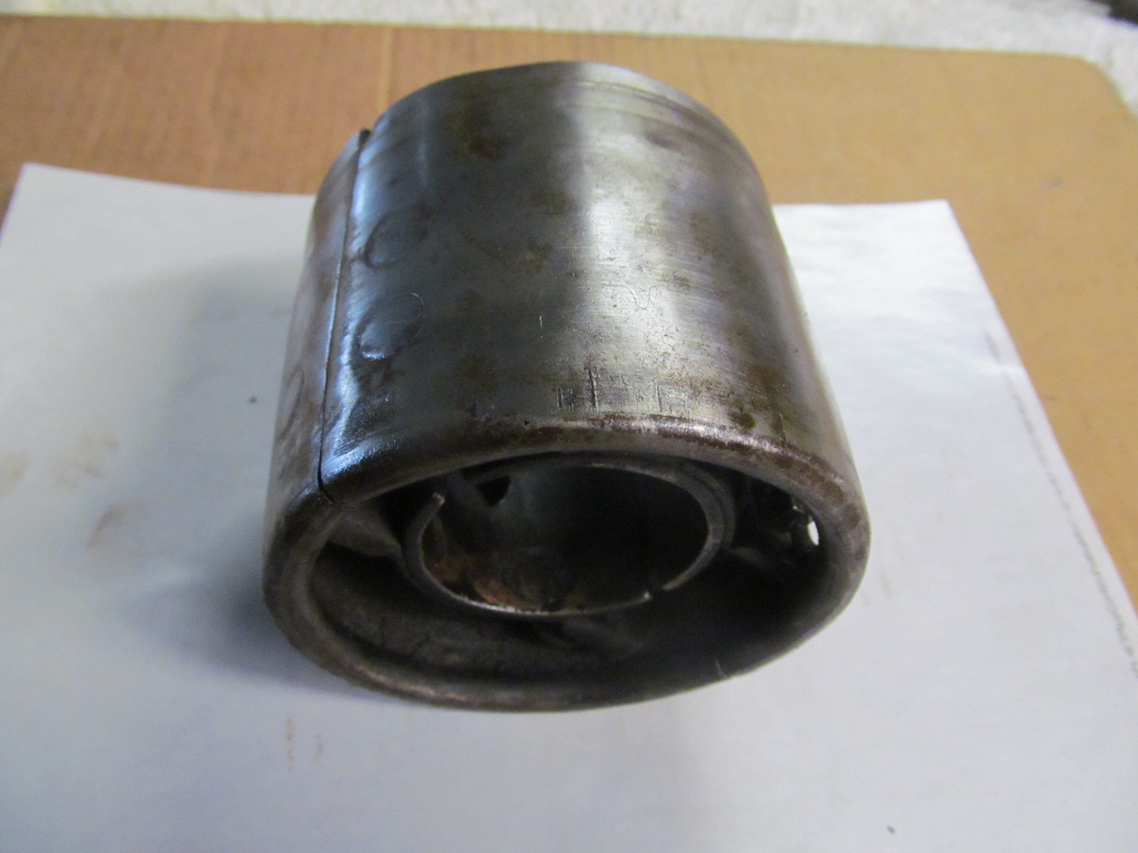 VINTAGE FLAT BELT PULLEY, 4