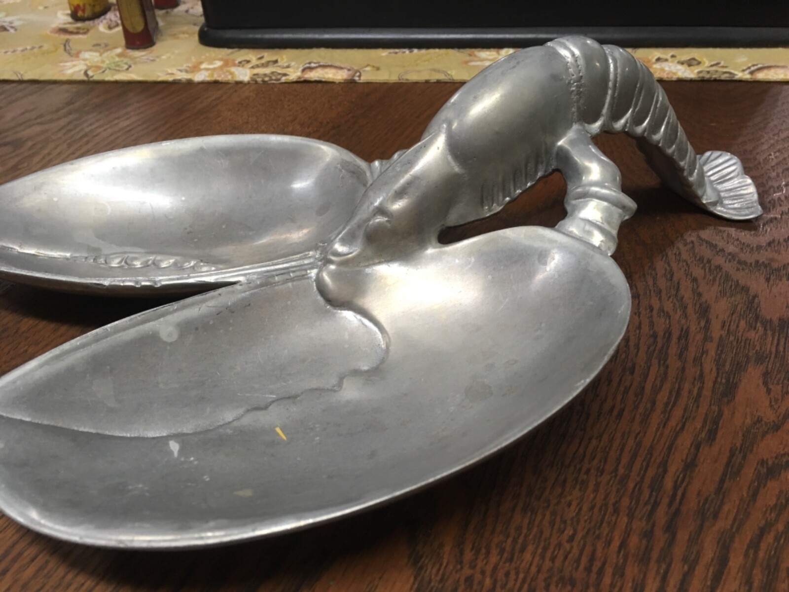 Vintage 1960s Lobster serving dish