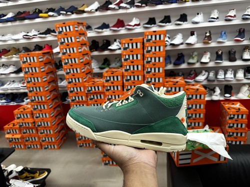 Pre-owned Jordan Nina Chanel Abney X Air  3 Retro Sp Bicoastal W 5-16.5 3.5-15 Men Rare In Green