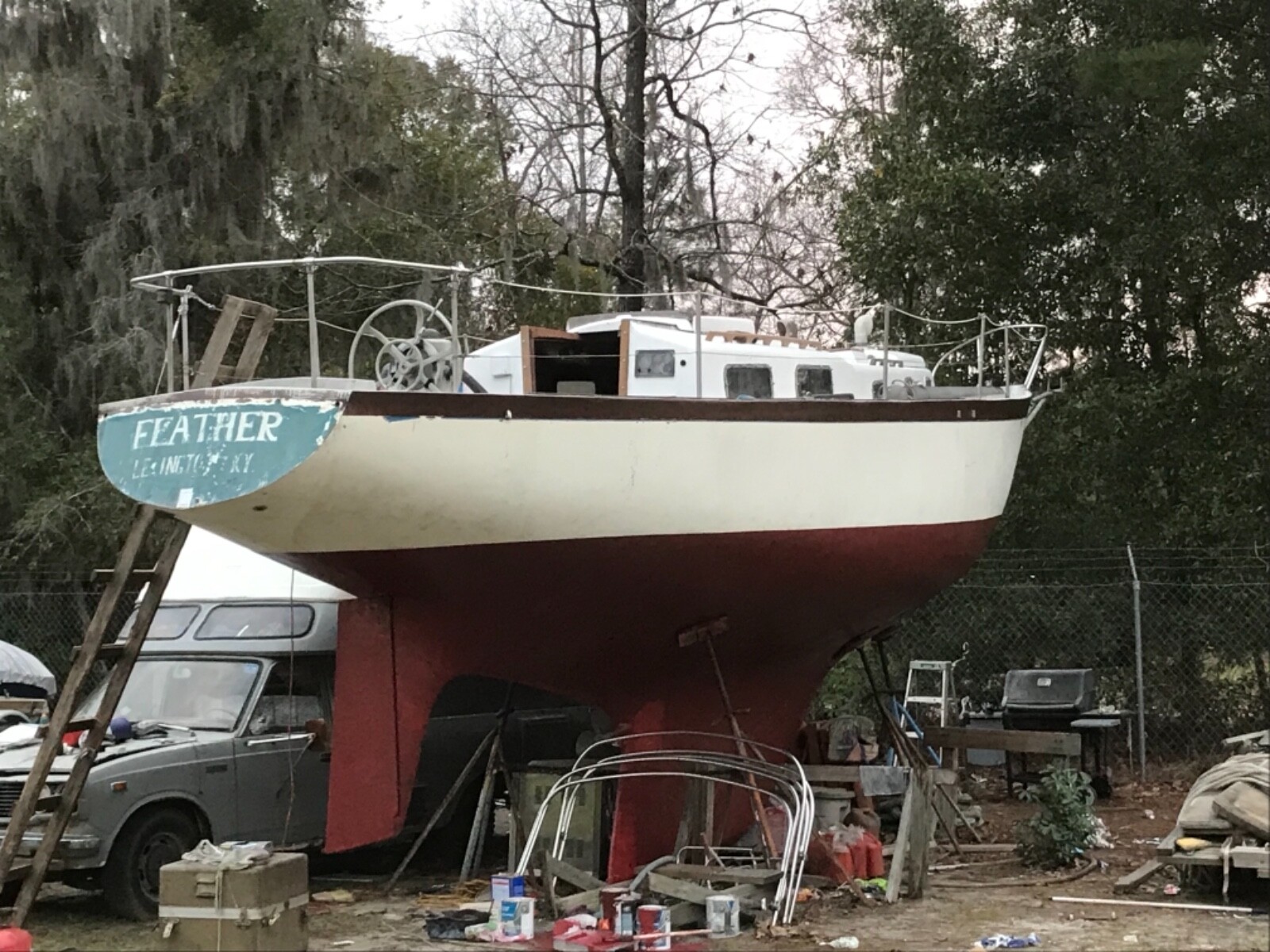 1968 Hughes Northstar 38 sailboat