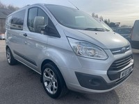 2015 FORD TRANSIT CUSTOM 2.2 TDCI CREW CAB TREND VAN - NO VAT - PX/FINANCE
