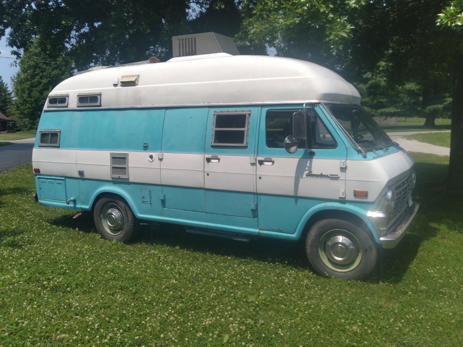 1970 Ford Econoline 300 Van Vintage Rv Camper Antique Sleeper Ultra Van