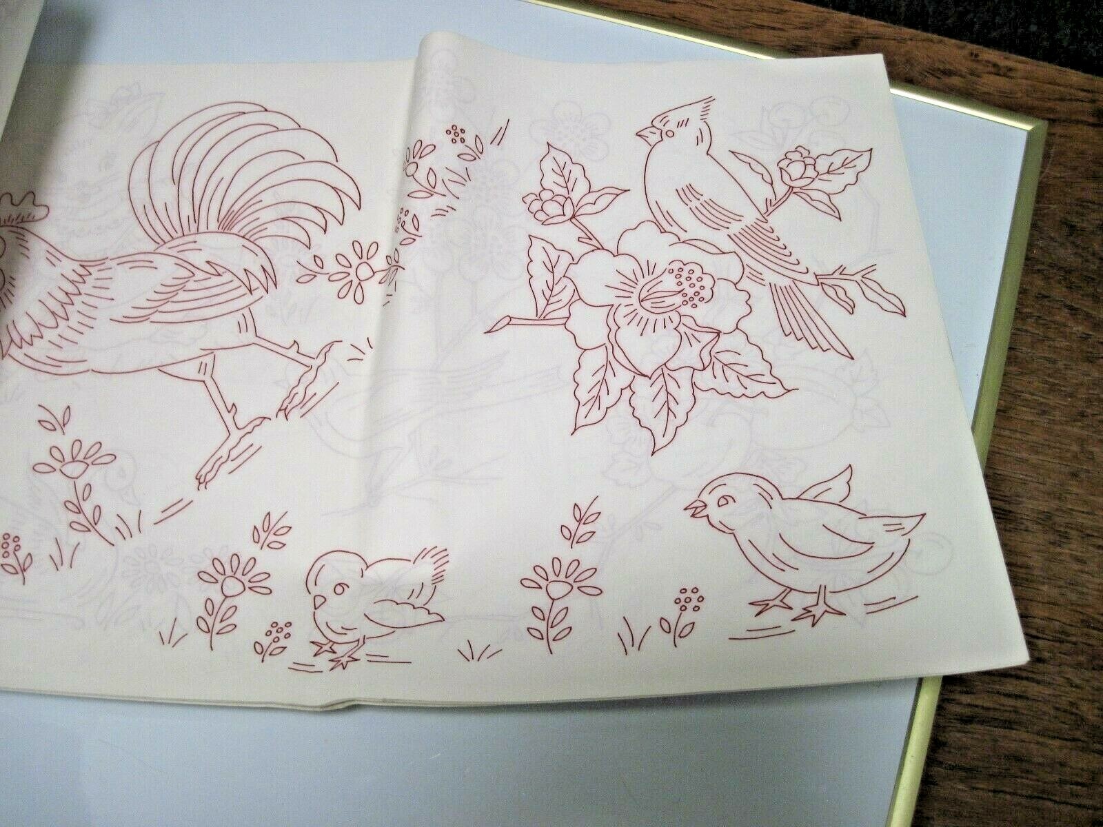 Tri-Chem DECORATOR'S DELIGHT Kitchen Dining& Living Rm Transfer Book 0664 13 pg