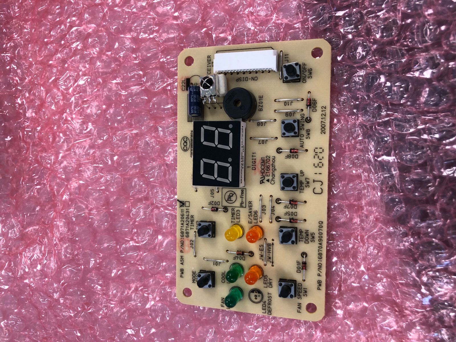 FRIEDRICH PCB ASM DISPLAY 67307662