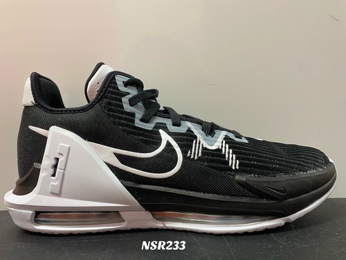 NIKE LEBRON WITNESS 6 TB BLACK WHITE DO9843 002 SIZE 11.5-13