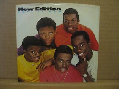 NEW EDITION ''COOL IT NOW ''  45  7'' w/ PICTURE SLEEVE