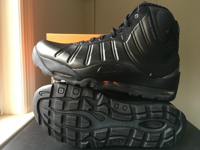 nike air max posite bakin boot triple black