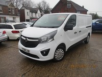 2018 Vauxhall Vivaro 2900 1.6CDTI 120PS Sportive L2 H1 Van PANEL VAN Diesel Manu
