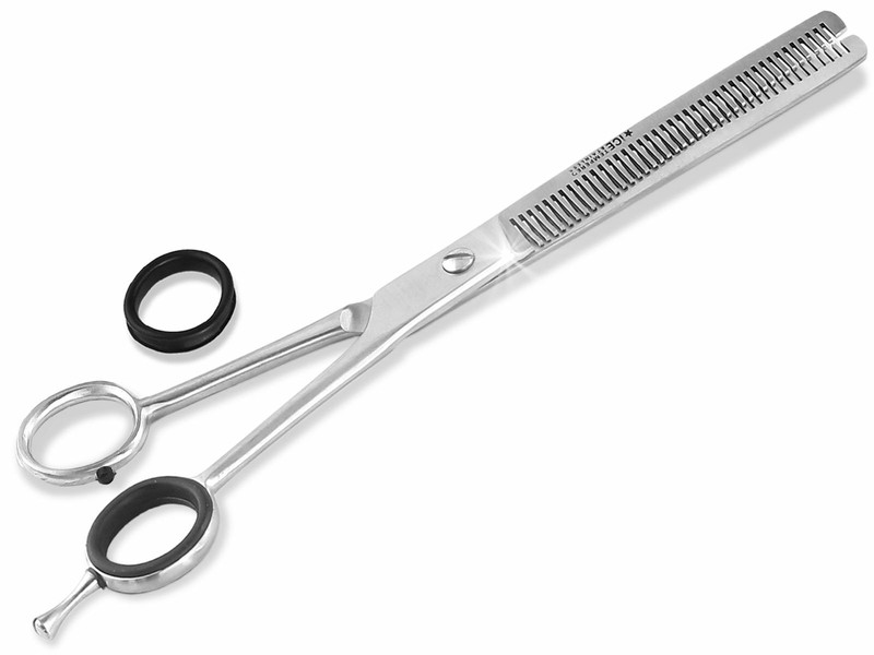 Effilierschere Hundeschere Hunde Friseurschere Zweiseitig Gezahnt 22 Cm Schere