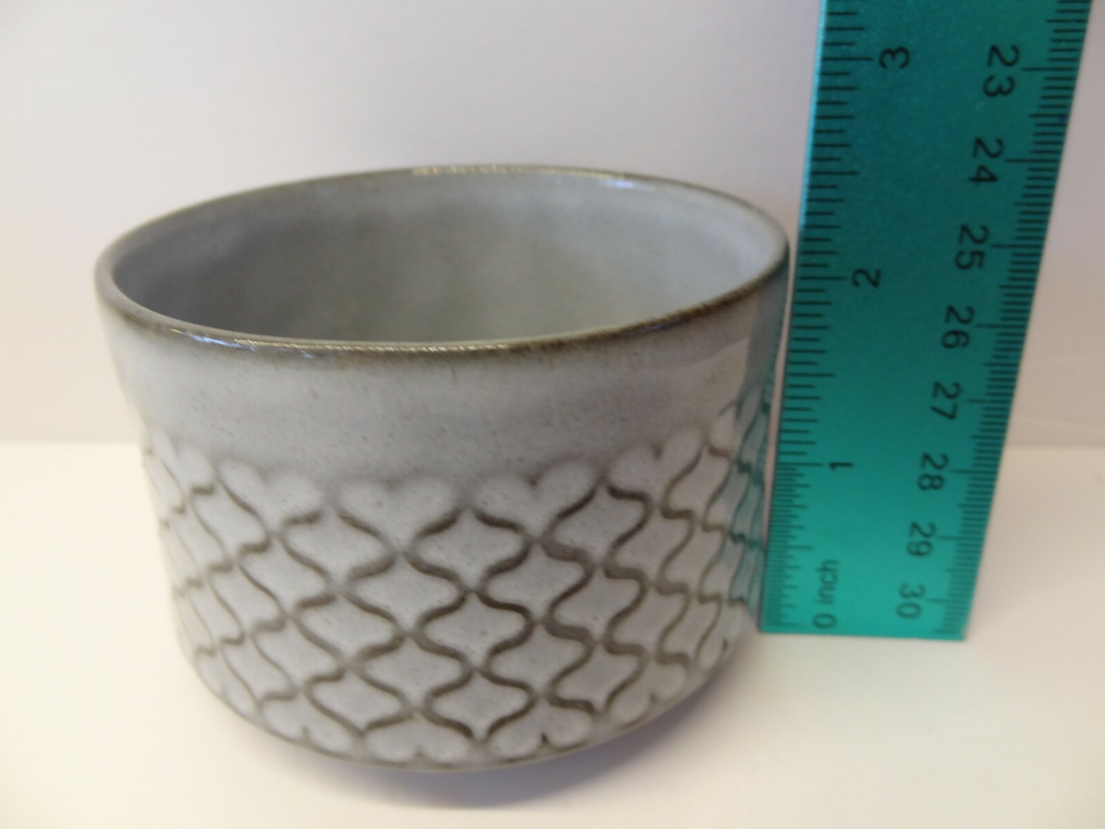 QUIRSTGAARD GREY CORDIAL CERAMIC SUCKER BOWL FROM KRONJYDEN AND NISSEN MADE IN D