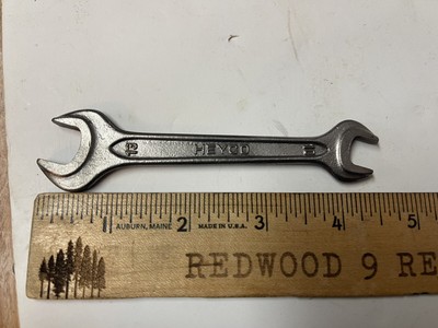 DIN 895 Double Open End Wrench 13 Mm x 12 Mm West Germany