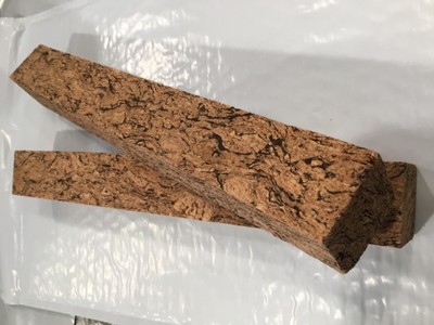 1 Block 12/" x 1 1//2/" x 1 1//2/" Top Quality! Superior Blue Burl Cork Block