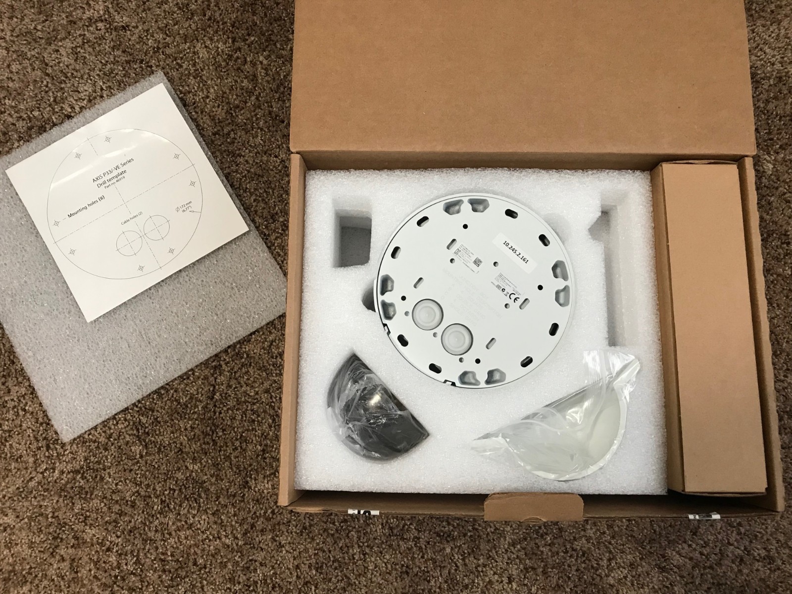 AXIS SECURITY CAMERA(S)  P3364-VE  NEW * WIDE ANGLE * REMOTE FOCUS * ZOOM