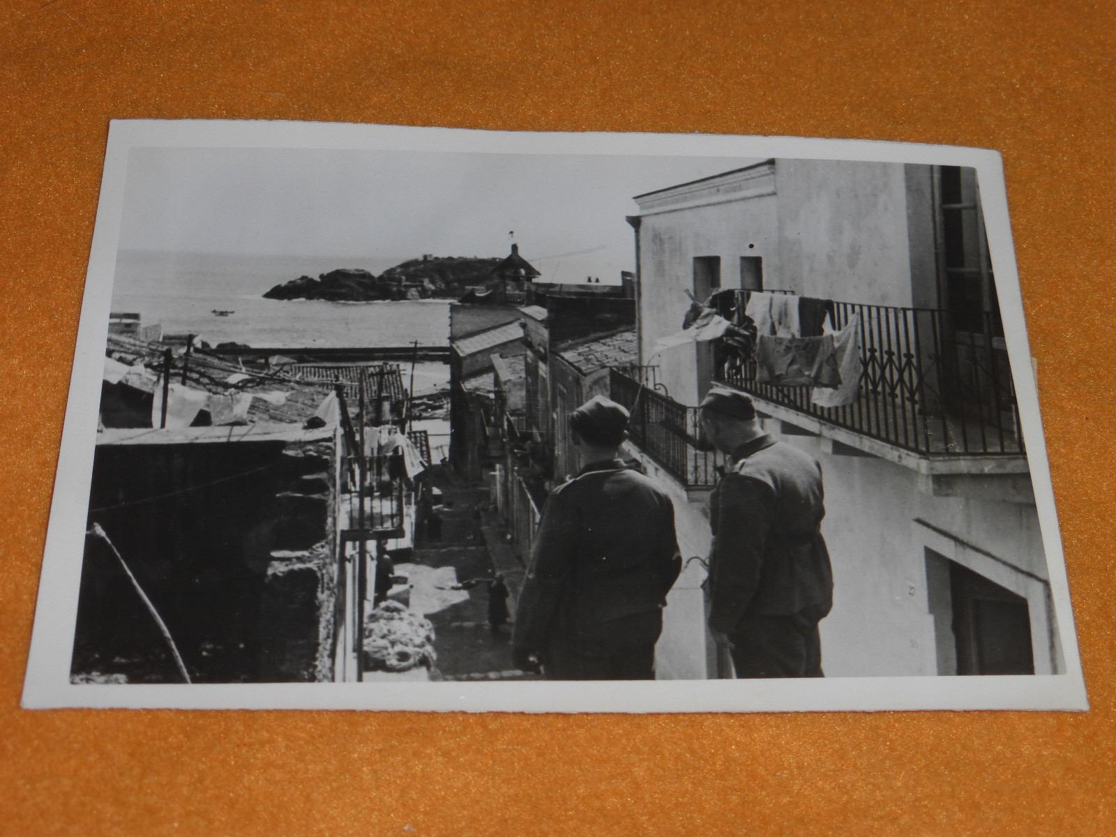 Flieger auf Sizilien Italien Foto 2.WK Kranz Atlantic Berlin 1941 Luftwaffe